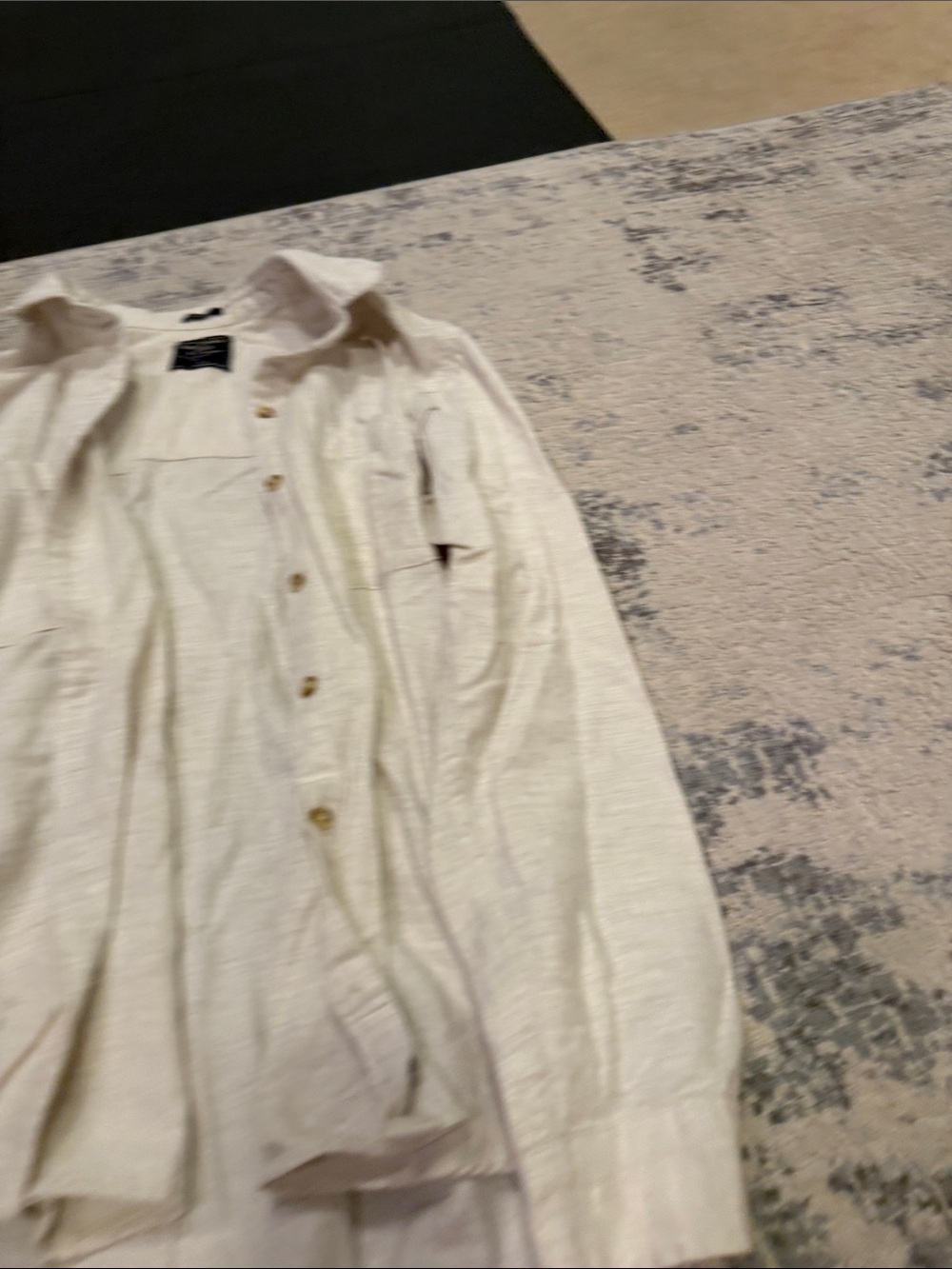 Women’s Abercrombie Button-Up Shirt - Light Blue ONLY - Picture 6 of 9